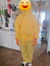 喬治巴頓防護服 C級防化服連體全身工業(yè)防塵服噴漆服黃色防噴濺耐酸堿化學(xué)工作服 連體式防化服【可多場(chǎng)景使用】 2XL 曬單實(shí)拍圖
