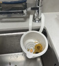 onlycook水槽瀝水籃廚房水龍頭掛式食物殘渣分離器水果清洗濾水籃 曬單實(shí)拍圖