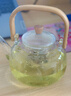茶沿煮茶壺單壺玻璃燒水壺耐高溫提梁壺明火泡茶水分離圍爐養生花茶具 曬單實(shí)拍圖