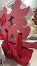 超大纏布喜字材料包立體落地喜字訂婚結婚裝飾婚房擺件婚禮布 #纏 #纏布喜字材料一套1mx1m加硬紙板 曬單實(shí)拍圖