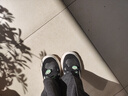 特步女鞋運動(dòng)板鞋秋季透氣軟彈可可鞋時(shí)尚百搭通勤板鞋 黑/帆白  38  曬單實(shí)拍圖