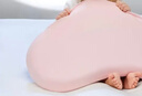 貝肽斯嬰兒枕頭6個(gè)月以上兒童分區寶寶枕護頸神器硅膠枕頭1-3歲 柔霧粉 曬單實(shí)拍圖