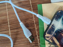 昊微 安卓數據線(xiàn)5A超級快充Micro USB手機充電器線(xiàn)Type-C套裝120W適用vivo華為小米魅族榮耀oppo閃充線(xiàn) 【單條裝】安卓超級快充線(xiàn)【藍色】 1.5米 曬單實(shí)拍圖
