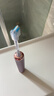 博皓（prooral）聲波掃振電動(dòng)牙刷自動(dòng)牙刷充電式情侶電動(dòng)牙刷便攜正畸牙套 智能牙刷軟毛刷頭 紫色 |磁吸充電 曬單實(shí)拍圖