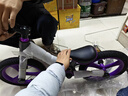 飛鴿兒童平衡車(chē)1-3-6歲小孩幼兒寶寶腳拖自行車(chē)輕便兩輪滑步車(chē)14寸紫 曬單實(shí)拍圖