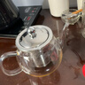 金灶（KAMJOVE） 玻璃泡茶壺耐高溫304不銹鋼過(guò)濾花茶壺飄逸杯煮茶壺簡(jiǎn)約式茶藝壺 A-07【600ml】 曬單實(shí)拍圖
