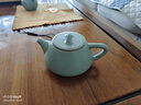 祥業(yè)song杯子汝窯泡茶壺陶瓷大號功夫茶具西施壺汝瓷單壺提梁壺泡茶器 大石瓢壺 260ml 曬單實(shí)拍圖