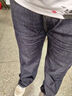 韓都衣舍不易掉色老錢(qián)風(fēng)窄版直筒煙管褲女2025春秋款高腰顯瘦棉彈牛仔褲子 曬單實(shí)拍圖