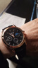 正品男士手表高檔休閑石英表簡(jiǎn)約氣質(zhì)男表皮帶高顏值羅馬時(shí)尚腕表 黑色運動(dòng)款 曬單實(shí)拍圖