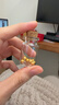水貝黃金轉運珠足金999光面金珠5D硬金工藝串珠吊墜隔珠女神節禮 5mm金珠10顆（送合金鏈） 曬單實(shí)拍圖