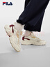 斐樂(lè )（FILA）楊冪同款官方蕨草2S女鞋老爹鞋2026春季新款休閑厚底鞋子運動(dòng)鞋 古白色/小麥棕-AA 36.5 曬單實(shí)拍圖