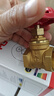 鋼予工品 銅閘閥內螺紋水閥開(kāi)關(guān)閥自來(lái)水銅閥門(mén)水表總閥 DN20(6分） 一個(gè)價(jià) 曬單實(shí)拍圖