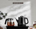 美的（Midea）煮茶器 全自動(dòng)手柄上水電熱水壺304不銹鋼茶臺一體0.7L電茶爐電水壺套裝燒水壺電茶盤(pán)C12 曬單實(shí)拍圖