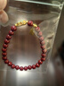 今夕朱砂手串女士手鏈轉運珠佛珠本命年馬年送女友情侶禮物禮品 6mm朱砂玉葫蘆手鏈女 曬單實(shí)拍圖