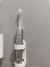博皓（prooral）掃振電動(dòng)牙刷男女士專(zhuān)用成人電動(dòng)牙刷情侶 自動(dòng)牙刷智能電動(dòng)牙刷便攜正畸軟毛刷頭 銀色 |4支刷頭 曬單實(shí)拍圖