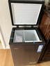 海爾（Haier）100L單溫冰柜小型家用小冰柜商用減霜一級能效-40℃深冷變頻冷柜小冰箱BC/BD-100GHEPSD9D國家補貼 曬單實(shí)拍圖