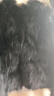 付智恩 溫暖壁爐 SagaFurs皇冠級立領(lǐng)時(shí)尚小短款狐貍毛皮草外套女 黑色 L 曬單實(shí)拍圖