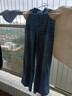 真維斯女童牛仔褲春秋2026新款兒童春裝大童薄款長(cháng)褲初中生女孩直筒褲子 TAN牛仔褲 160 【推薦體重80-100斤】 曬單實(shí)拍圖