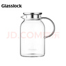 GLASSLOCK耐熱玻璃冷水壺高硼硅家用大容量涼白開(kāi)水壺泡茶果汁壺1800ml 曬單實(shí)拍圖