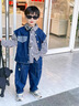 G.duck小黃鴨童裝男童套裝春秋款2026新款兒童牛仔三件套秋季寶寶衣服 藍色 130 (建議115-125cm 5.2-7周歲) 曬單實(shí)拍圖