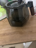 全度（Quandu） 加厚玻璃茶壺泡茶器耐高溫煙灰色玻璃花茶壺過(guò)濾壺功夫茶具 曬單實(shí)拍圖