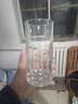 Ocean進(jìn)口玻璃杯高款水杯茶杯家用牛奶飲料杯豎紋款350ML6只 曬單實(shí)拍圖