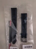 HKWF真皮表帶弧口適配羅西尼518865/517793/616725/8633男女藍色表帶 藍色-不配扣 20mm 曬單實(shí)拍圖