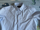 雅戈爾（YOUNGOR）26年春夏新品純色DP免燙襯衫棉質(zhì)抗皺易打理長(cháng)袖襯衫男 白色 38 曬單實(shí)拍圖