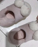 潤柔包跟棉拖鞋女士秋冬季2025新款月子鞋居家用室內毛毛加絨保暖棉鞋 曬單實(shí)拍圖