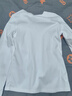拇指白小T【李小冉】二代長(cháng)袖t恤男升級三防春秋純棉打底衫男白T白小丅 三防長(cháng)T男款 白色 L 曬單實(shí)拍圖