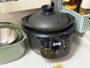 美的（Midea）全能微壓電燉鍋電砂鍋全自動(dòng)1500W大功率電燉盅內膽可明火燉湯盅煲湯鍋煮粥3.5L燜燉飯煲燉鍋 3566 曬單實(shí)拍圖