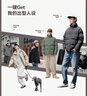 雪中飛2025新款冬季男士厚外套寬松舒適自在輕盈保暖羽絨服休閑 曬單實(shí)拍圖