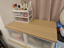 愛(ài)麗思（IRIS）愛(ài)麗思抽屜式收納柜飄窗臺面儲物箱家用塑料盒加厚衣柜斗柜愛(ài)麗絲 加大號天板【500系列適用】不含收納箱 原木色 曬單實(shí)拍圖