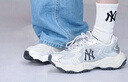 MLB官方老爹鞋男鞋子 網(wǎng)面運動(dòng)鞋透氣跑鞋情侶休閑鞋女鞋潮3ASHW075N 紐約洋基隊/米白色 38.5 (245mm) 曬單實(shí)拍圖