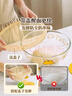 樹(shù)可帶蓋和面盆大號廚房專(zhuān)用食品級高硼硅玻璃揉活面碗烘焙打蛋發(fā)奶油 曬單實(shí)拍圖