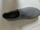 特步男鞋運動(dòng)休閑鞋懶人一腳蹬軟底輕便春夏透氣防滑舒適鞋子男 曬單實(shí)拍圖