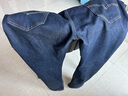 Levi's李維斯新品男士502經(jīng)典低腰錐形簡(jiǎn)約復古牛仔長(cháng)褲 深藍色 34 (32) 曬單實(shí)拍圖