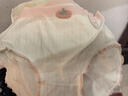 FitonTon5條內褲女全純棉10A抑菌襠中腰少女內褲可愛(ài)初中生學(xué)生三角短褲 曬單實(shí)拍圖