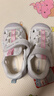 牧童學(xué)步鞋男寶寶穩護鞋夏季女童透氣涼鞋軟底防撞框子鞋 貝殼粉23 曬單實(shí)拍圖