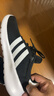 阿迪達斯（adidas）男鞋跑步鞋運動(dòng)鞋輕便減震防滑休閑鞋 黑/白 43 曬單實(shí)拍圖