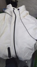 三彩【90白鵝絨】2025冬季新款防水羽絨服寬松連帽壓膠鵝絨服M 曬單實(shí)拍圖