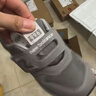 NEW BALANCE0-4歲嬰幼童秋冬格雷系灰舒適學(xué)步鞋996GR 曬單實(shí)拍圖