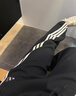 阿迪達斯（adidas）女 運動(dòng)型格系列 S  KN BANANA PN 針織長(cháng)褲 KB8998 黑色  M  曬單實(shí)拍圖
