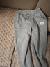 Converse 匡威男童加絨保暖長(cháng)褲冬季新款兒童休閑運動(dòng)褲子兒童裝 巖嶺灰 【冬季加絨保暖】 140 /60 【建議身高128-140cm】 曬單實(shí)拍圖