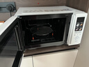 美的（Midea）【新品上市】臺式變頻900W微波爐家用平板光波爐微烤箱一體機多功能26年新品C232 白色 【升級900瓦23升】C232 23L 曬單實(shí)拍圖