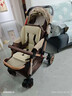 奔昂 嬰兒推車(chē)可坐可躺輕便避震寶寶折疊嬰兒車(chē)雙向BB童車(chē)手推車(chē) 尊享卡其+可坐可躺+可折疊+可雙向推行+四輪高配輪 曬單實(shí)拍圖