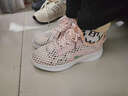 回力（Warrior）女鞋夏天網(wǎng)面透氣2026新款網(wǎng)鞋女網(wǎng)眼單網(wǎng)鏤空薄款初中學(xué)生運動(dòng)鞋 粉色 38 曬單實(shí)拍圖