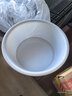 京東京造巨厚實(shí)加深加厚加大盆  臉盆家用盆洗衣盆泡腳盆洗漱盆 36cm  曬單實(shí)拍圖