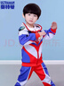 ULTRAMAN【正版】奧特曼衣服男童外套套裝【迪迦】春秋連帽護鏡套裝120cm 曬單實(shí)拍圖