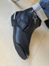 Alpinestars a星摩托車(chē)騎行鞋防摔通勤機車(chē)靴騎行短靴男SMX-1 R V2 黑色 42 曬單實(shí)拍圖